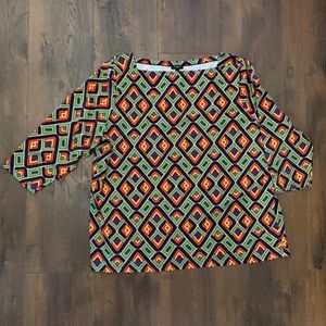 Talbots Multicolor Top